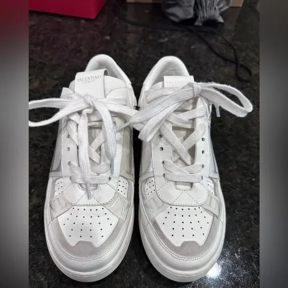 Valentino Garavani VL7N sneaker in banded calfskin leather size 38